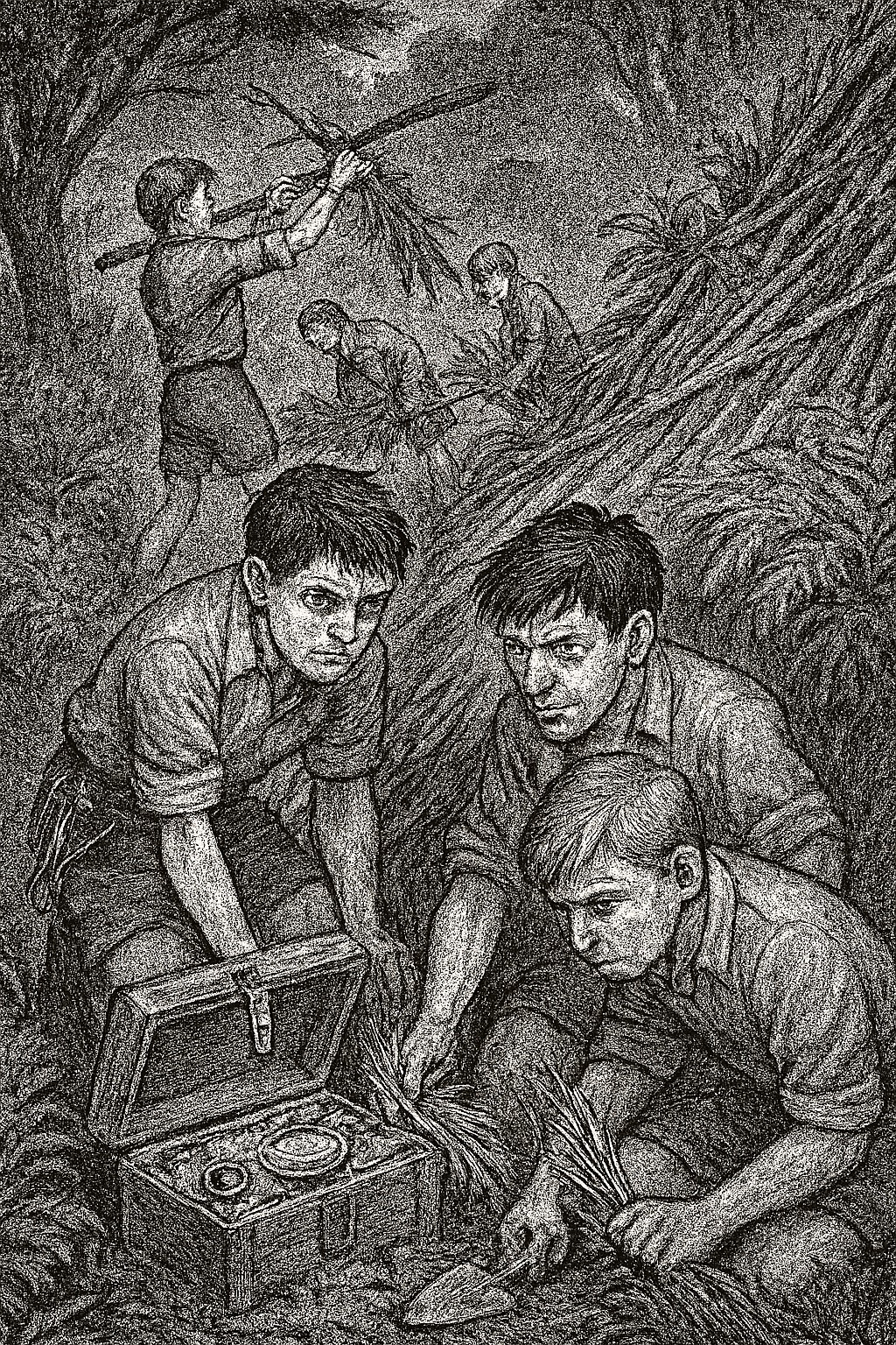 Capa do Conto A Bouça Desconhecida